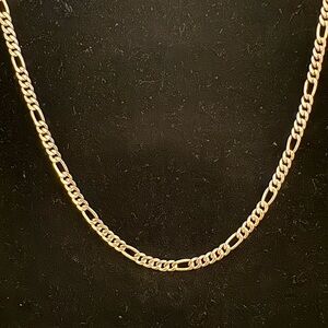 Silver Figaro Chain Necklace